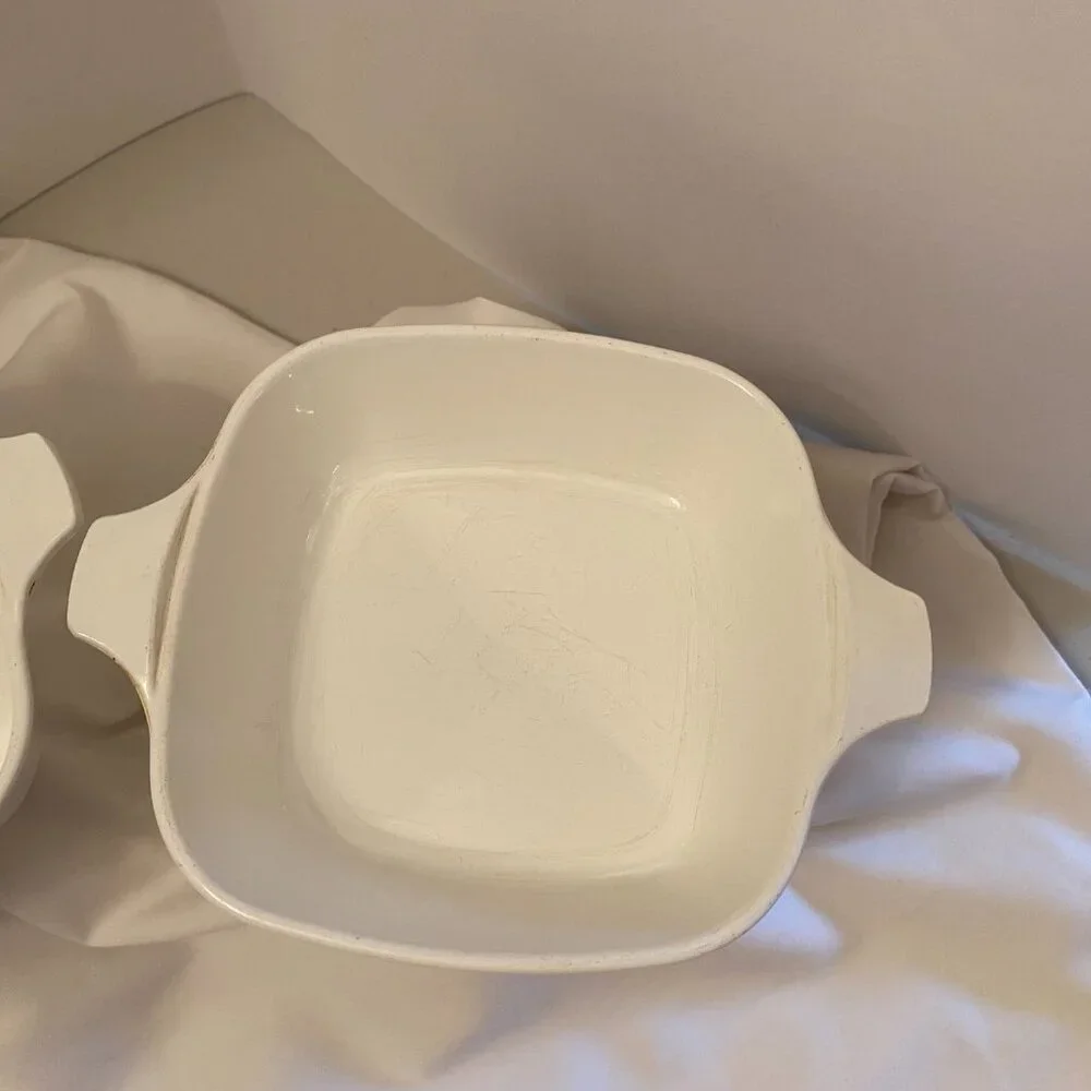 Vintage CorningWare Set of 2 Petite Pans P-41 Blue Cornflower